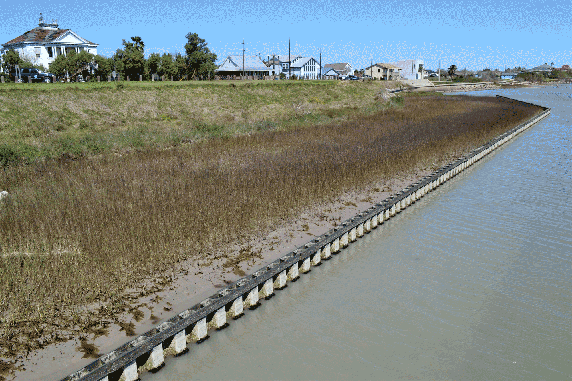 sheet pil breakwaters example